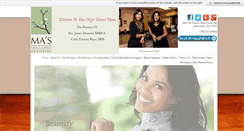 Desktop Screenshot of masfamilydentistry.com
